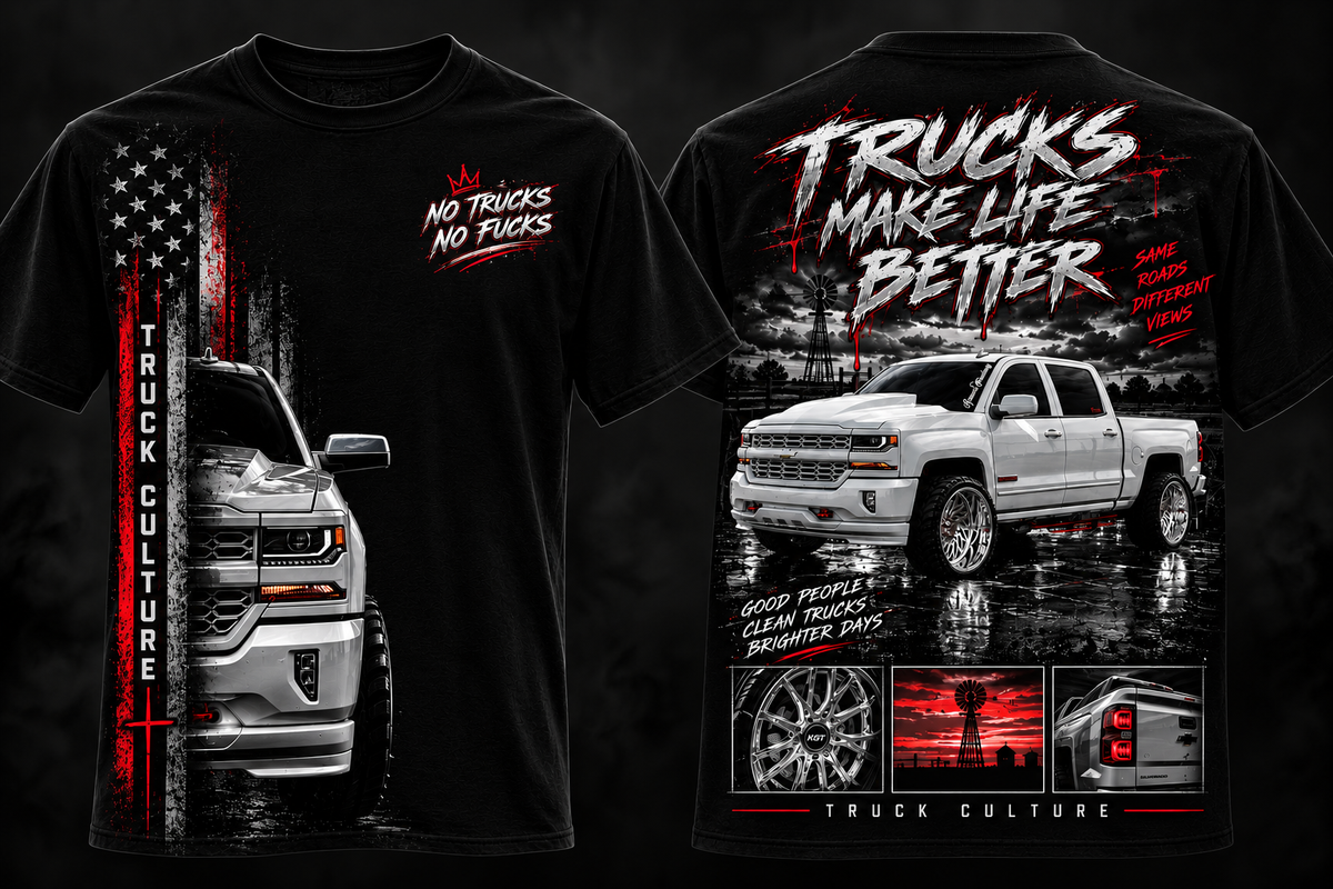 Trucks Make Life Better design